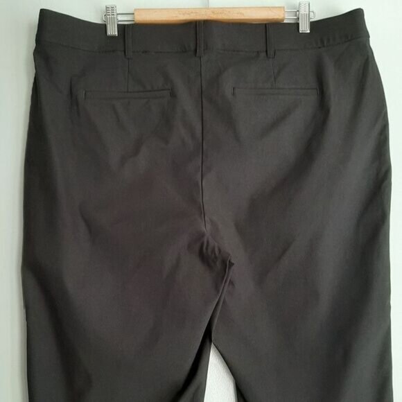 PENNINGTONS | In Every Story Capri Crop Stretchy Dress Pants Black PLUS Sz 20 - Picture 7 of 10